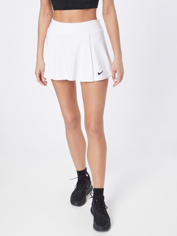 NIKE - Falda deportiva 'Victory' en blanco: frente