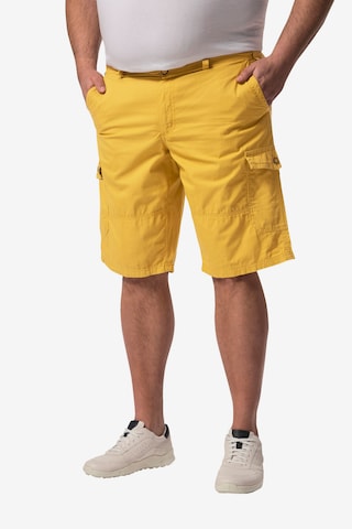 Regular Pantalon Boston Park en jaune : devant