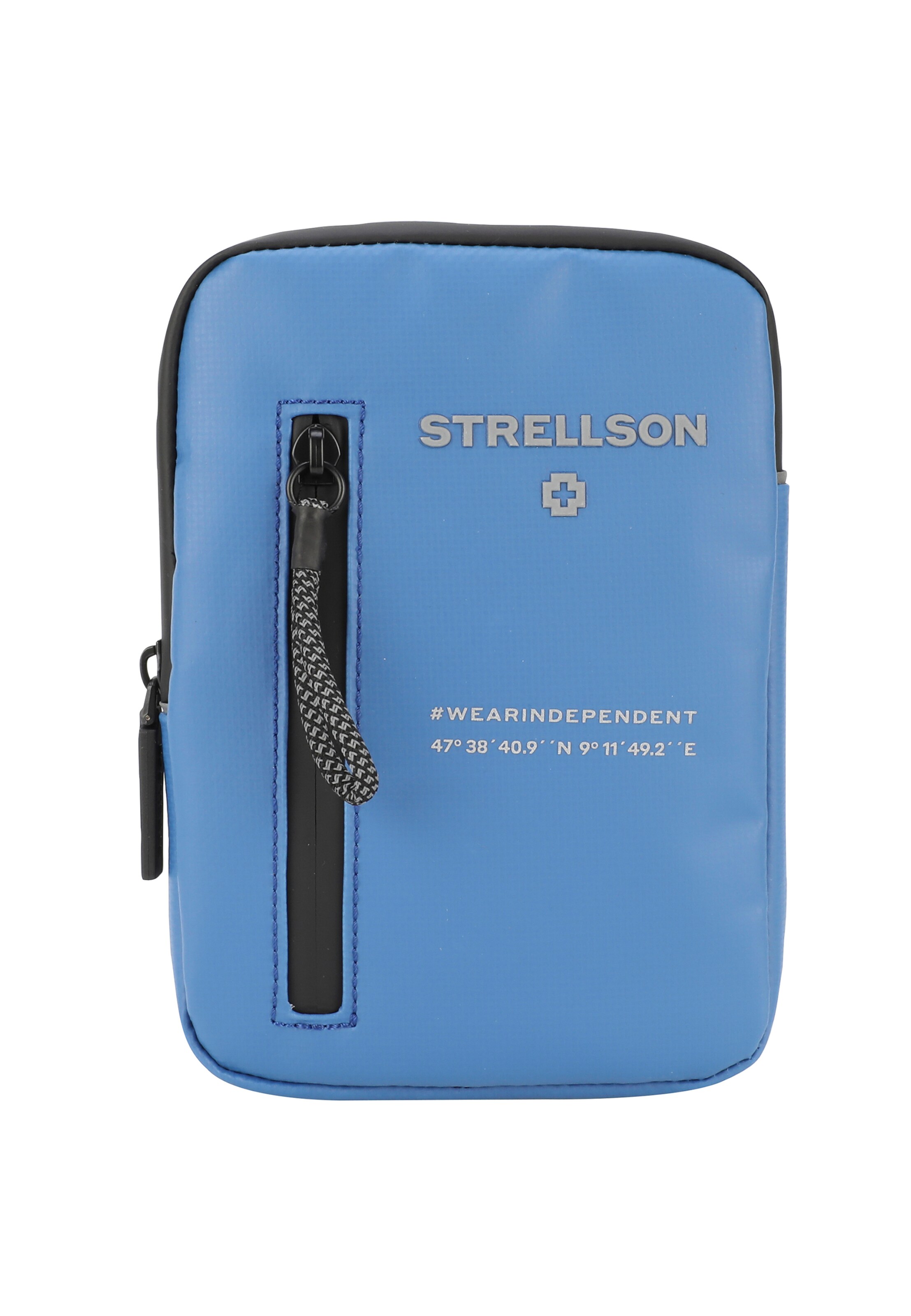 STRELLSON Umhängetasche 'Stockwell 2.0 Brian' in Blau: Vorderseite