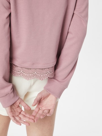ABOUT YOU Sweatshirt 'Letizia' (GOTS) in Pink