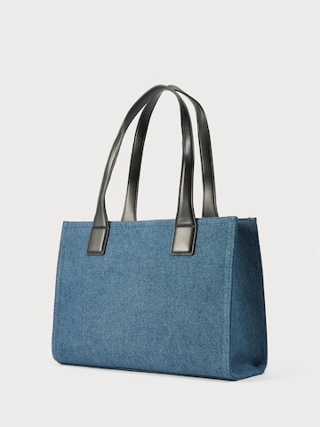 Love Moschino Shoppingväska 'Love' i blå