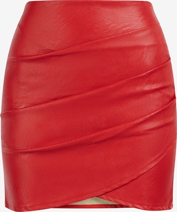 fainaSuknja - crvena boja: prednji dio