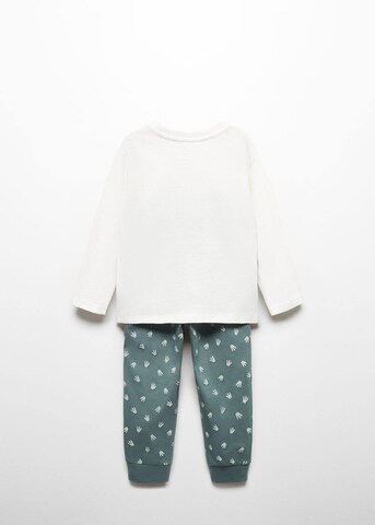 MANGO KIDS Pajamas 'Dinoflap' in Green