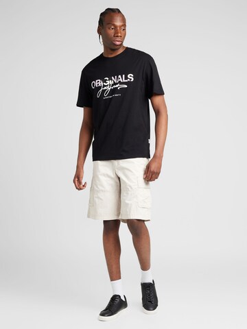 JACK & JONES regular Παντελόνι cargo 'COLE CAMPAIGN' σε μπεζ