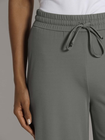 Wide Leg Pantalon MADELEINE en vert