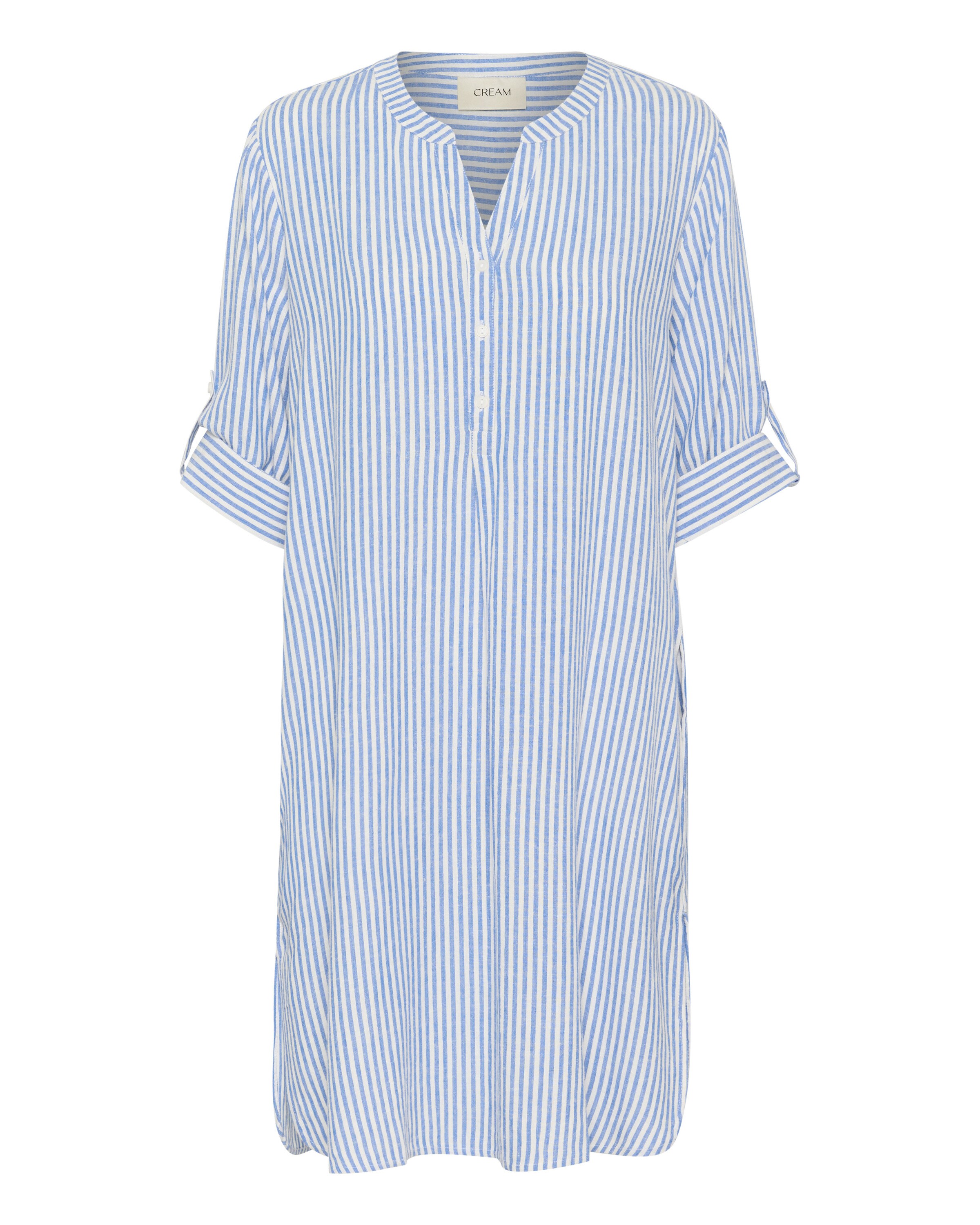 Cream Shirt dress 'Venta' in Blue: front