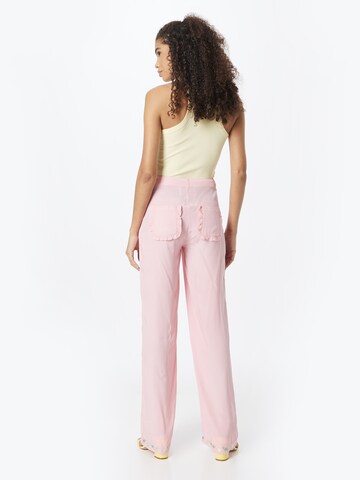 Helmstedt Loose fit Trousers 'Ahel' in Pink