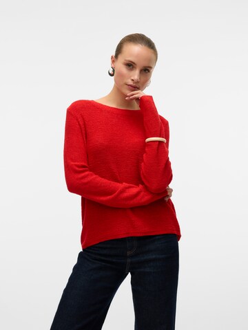 Pullover 'VMNUEVOCHARITY' di VERO MODA in rosso: frontale