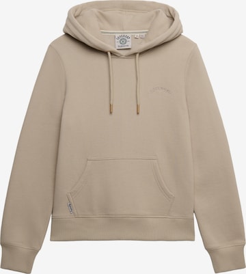 Superdry & Co Sweatshirt in Beige: front