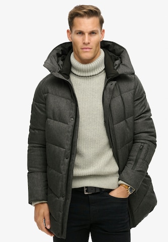 Veste de sport 'City Chevron' Superdry & Co en gris