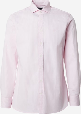 Camicia di Hackett London in rosa: frontale