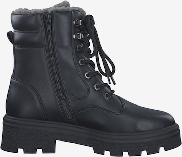 s.Oliver Lace-Up Ankle Boots in Black