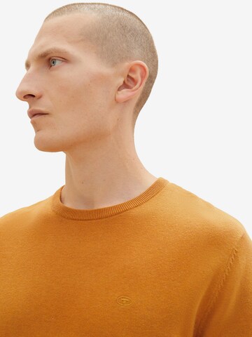 TOM TAILOR Regular fit Sweater in Orange