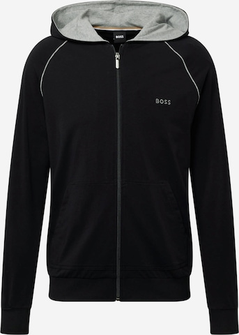 BOSS Orange Sweatjakke 'Mix&Match' i sort: forside