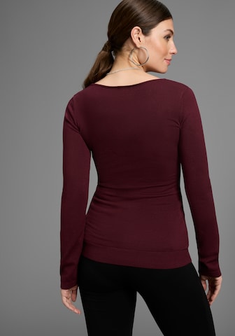 Bruno Banani LM Pullover in Rot