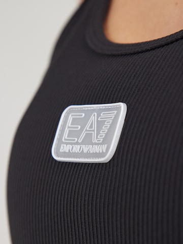 Bustier Haut EA7 Emporio Armani en noir
