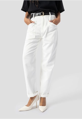 Elias Rumelis - Tapered Vaquero 'Sendy' en blanco