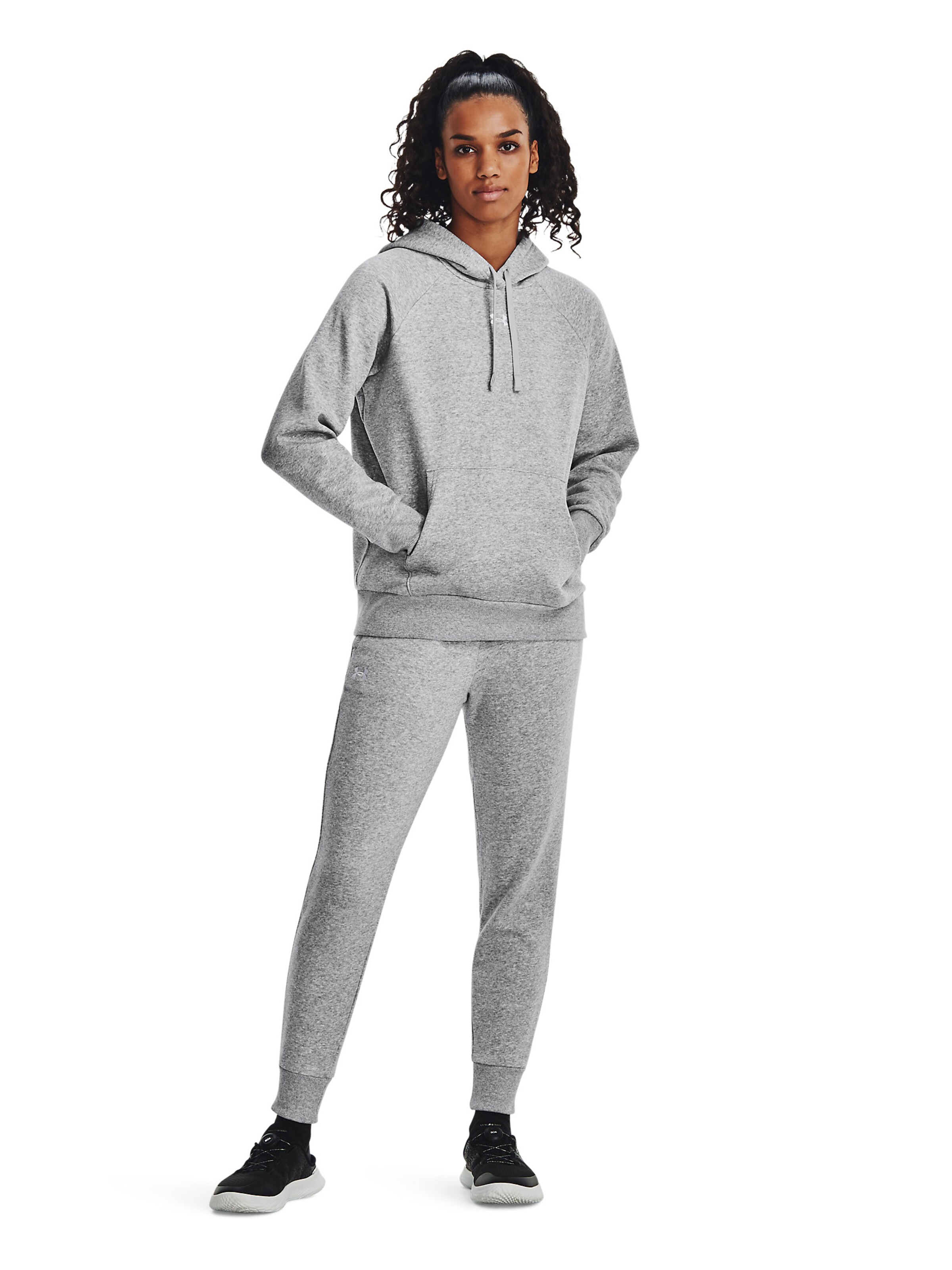 Sweat de sport 'Rival' UNDER ARMOUR en gris