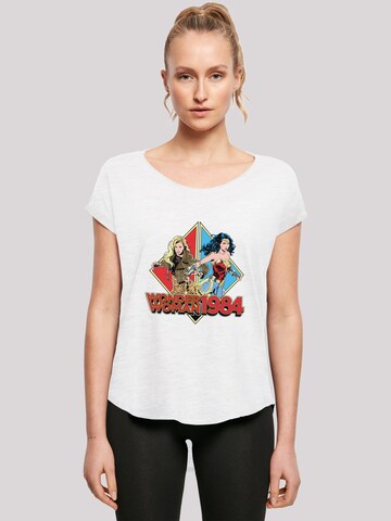 F4NT4STIC T-Shirt 'DC Comics Wonder Woman 84 Back To Back' in Weiß: Vorderseite