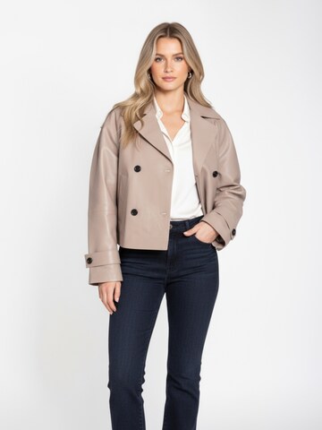 RICANO Jacke 'Yvette' in Beige: Vorderseite