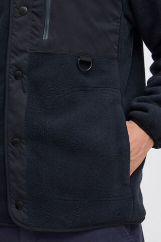 INDICODE JEANS Fleece Jacket 'Majsol' in Blue