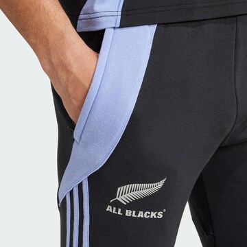 ADIDAS PERFORMANCE Tapered Sports trousers 'All Blacks' in Black