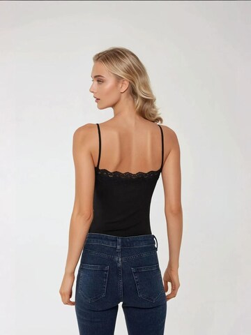 Hiccup - Camisa body em preto