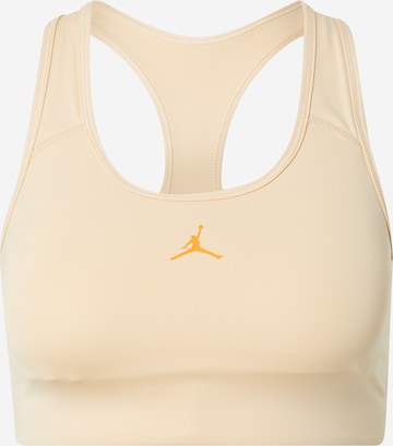 NIKE Sports Bra in Yellow: front
