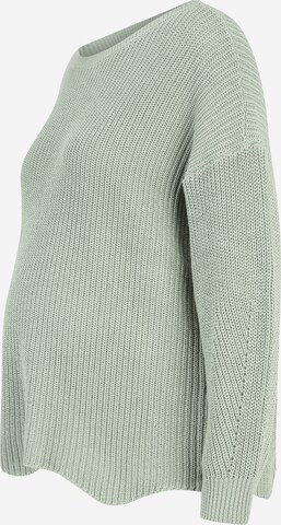 Only Maternity Sweater 'Hilde' in Green: front