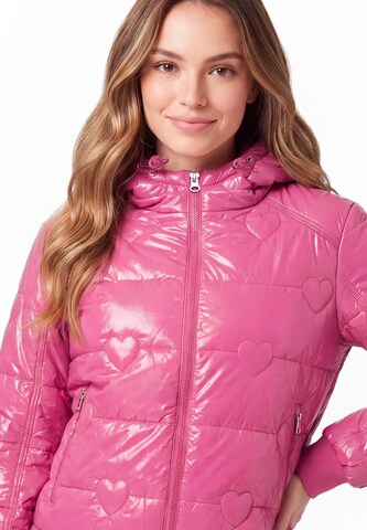 MYMO - Chaqueta de entretiempo en rosa