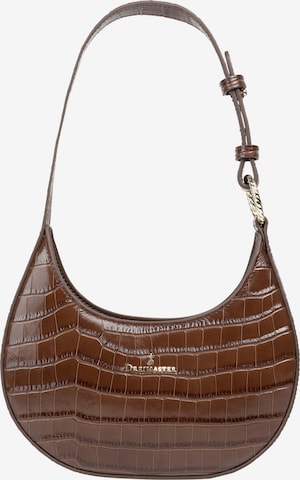DreiMaster Klassik Shoulder Bag 'Hypate' in Brown: front