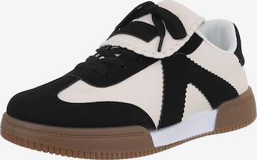 Ital-Design Sneaker in Schwarz: Vorderseite