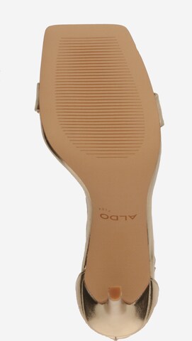 ALDO Remienkové sandále 'RENZA' - Zlatá