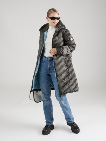 No. 1 Como Winter Coat 'Iben' in Grey