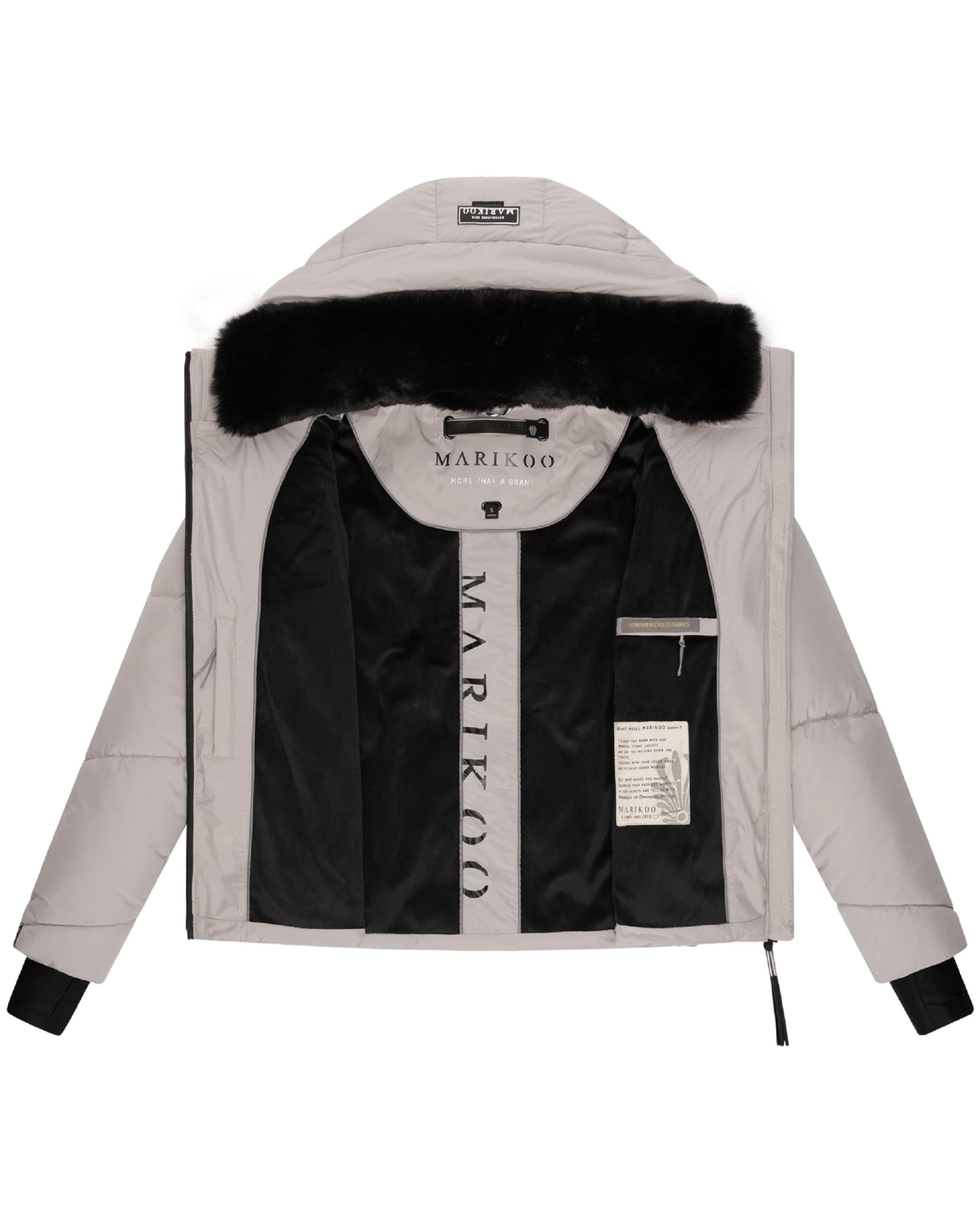 MARIKOO Jacke 'Simaraa XVI' in Grau