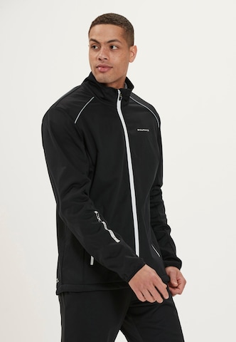 ENDURANCE Outdoor jacket 'Naval' in Black: front