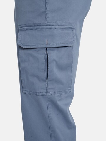 Jan Vanderstorm Loose fit Cargo Pants ' Nanno ' in Blue