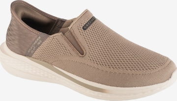 SKECHERS Slip-ons 'Skechers Slip-Ins: Slade - Deacon' in Beige: voorkant