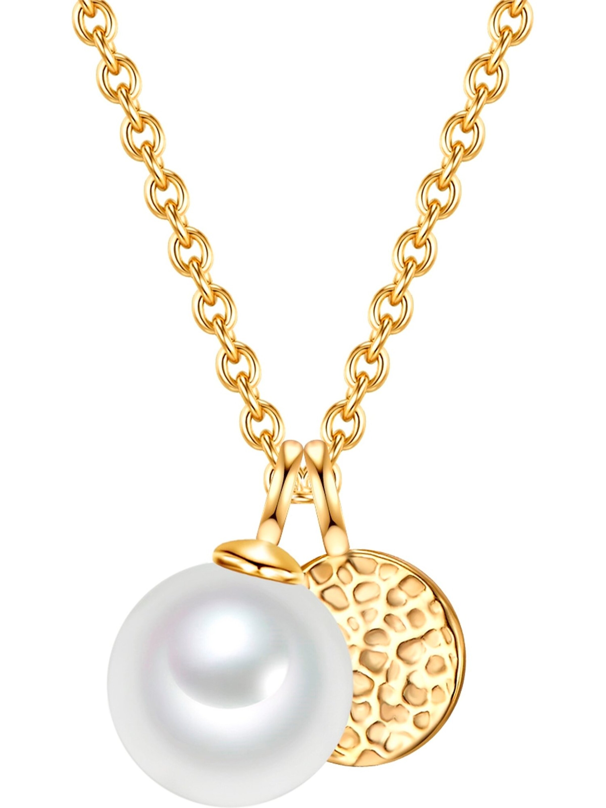 Valero Pearls Necklace in Yellow