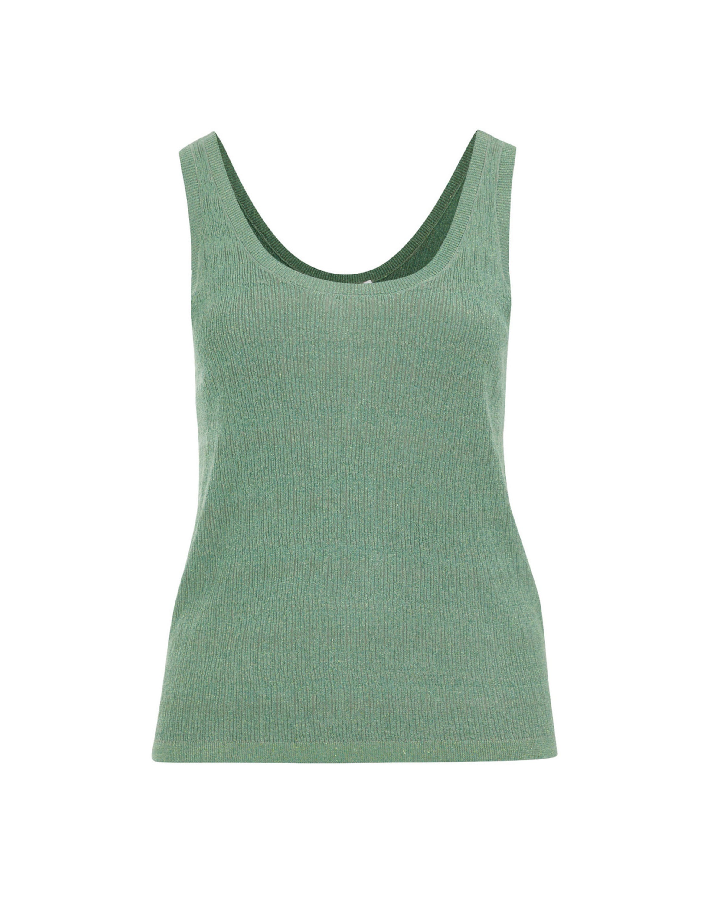 WE Fashion Топ в Зеленый: спереди