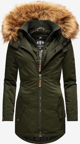 MARIKOO Winter Coat 'Sanakoo' in Green