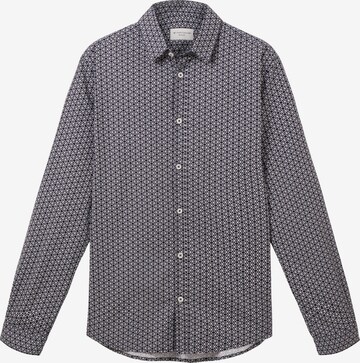 TOM TAILOR Regular fit Button Up Shirt in Blue: front