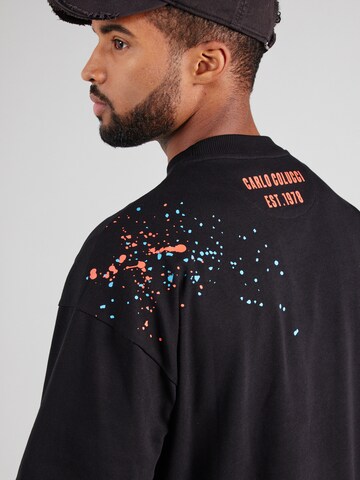 Carlo Colucci Shirt 'Dobermann' in Zwart