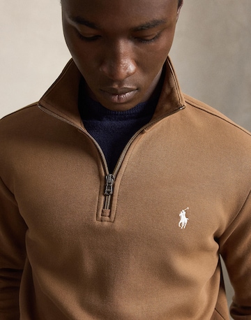 Bluză de molton de la Polo Ralph Lauren pe maro