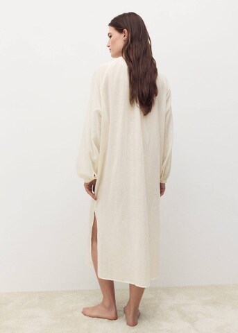 MANGO Nachthemd 'Camelial' in Beige
