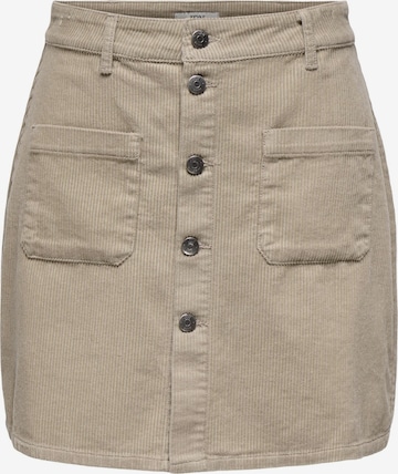JDY Skirt in Grey: front