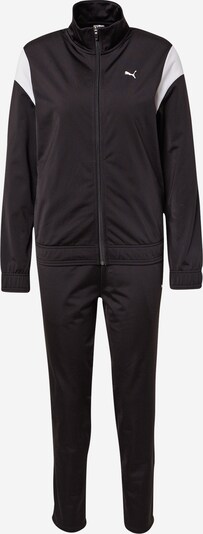 Costum de trening PUMA pe negru / alb, Vizualizare produs
