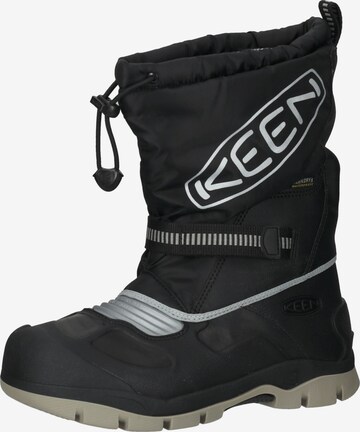 KEEN Boots in Black: front