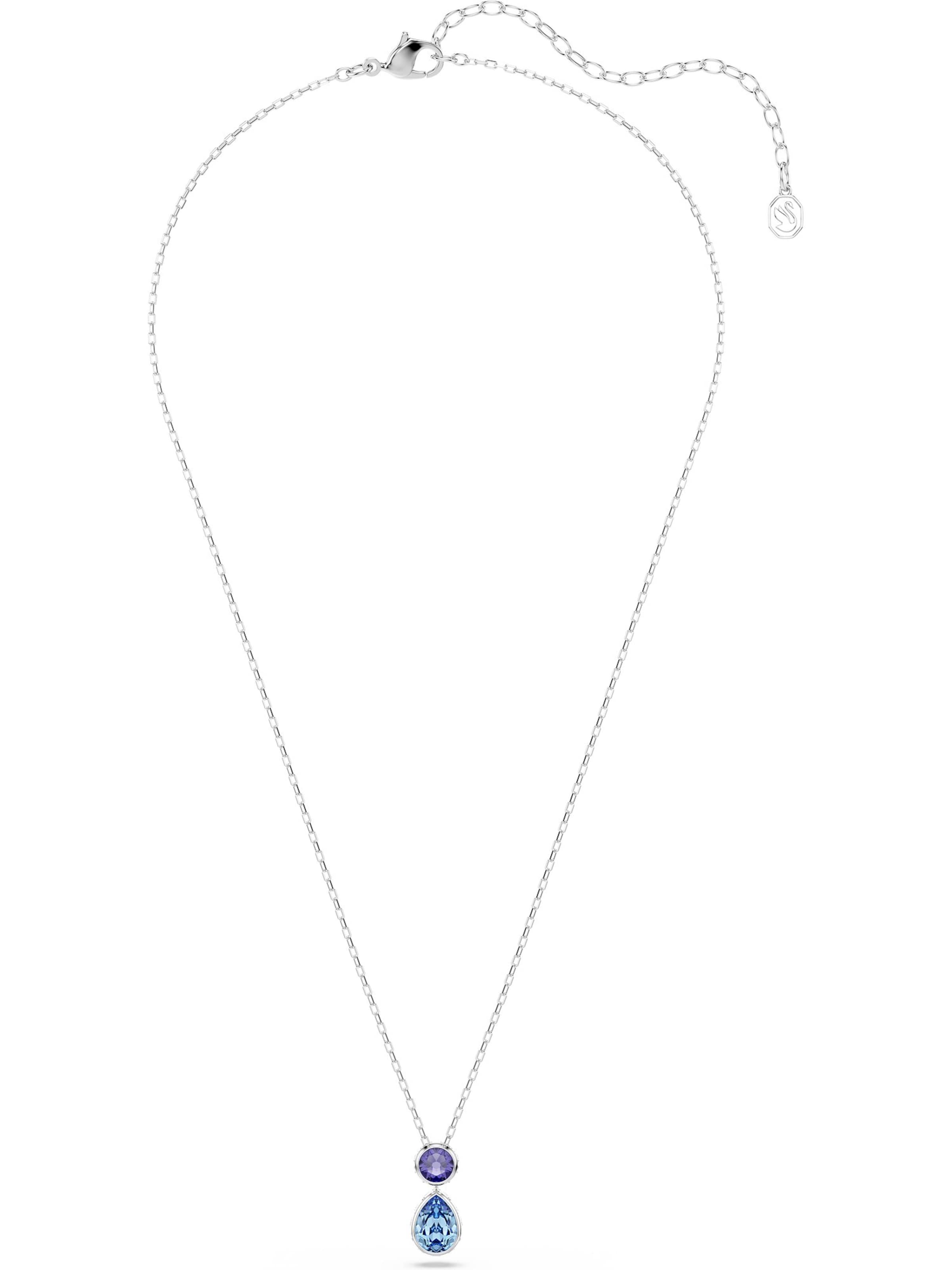 Swarovski Necklace in Silver: front
