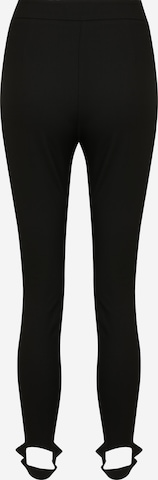 Coupe slim Pantalon 'LISE' Selected Femme Petite en noir